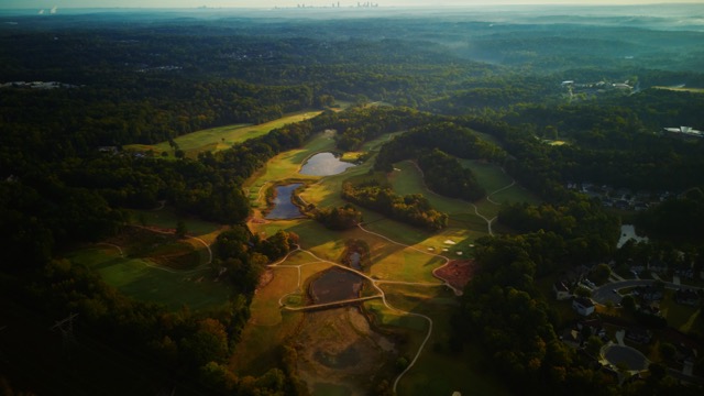 Aerial view of Wolf Creek Golf Club